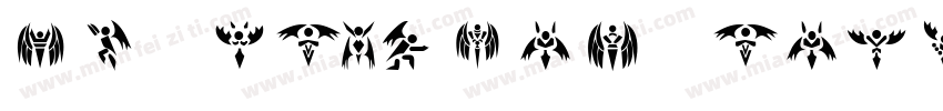 TR Balcony Angels字体转换